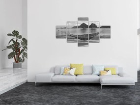 Obraz - Hamak na plaży (125x70 cm)