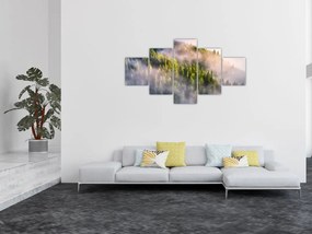 Obraz górskiego krajobrazu (125x70 cm)