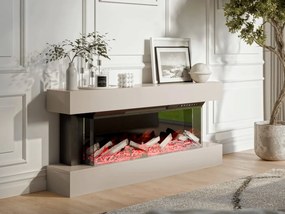 Kominek elektryczny z obudową Zaeli