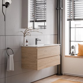 Badmöbel Set AVA 100 cm mit Waschbecken