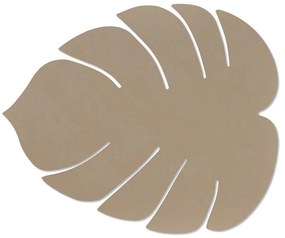 Mata stołowa ze skóry ekologicznej 35x42 cm Monstera Leaf Nupo – LIND DNA