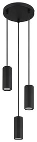Globo 57918-3HB - Żyrandol na lince JAMES 3xGU10/25W/230V czarny