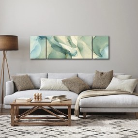Obraz - Atramentowa abstracja (170x50 cm)