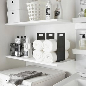 Czarne metalowe stojaki na ręczniki 2 szt. Tower – YAMAZAKI