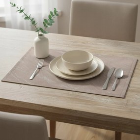 Podkładka pod Talerz Szara z Wzorem Mata na Stół 33x45 Dekoracyjna Stylowa