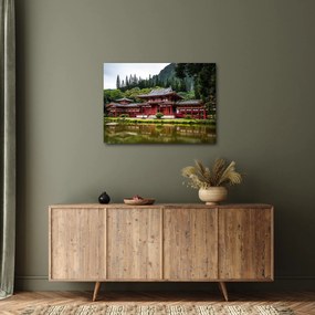 Obraz - klasztor buddyjski (70x50 cm)