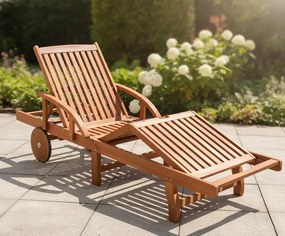Drewniany leżak ogrodowy D6-W81