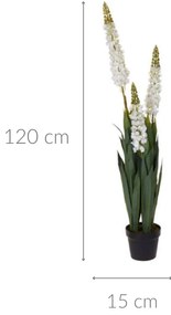 Sztuczny łubin w doniczce, 120 cm
