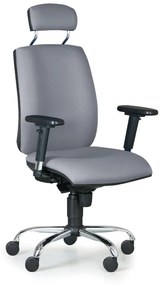 Krzesło biurowe FLEXIBLE, szary