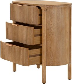 Komoda z litego drewna jodłowego w naturalnym kolorze 80,5x82x47 cm Gothenburg – Mauro Ferretti