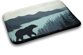 Dywanik łazienkowy antypoślizgowy Dywanik łazienkowy antypoślizgowy Niedźwiedź Las