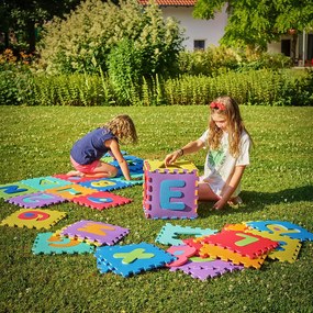 Spielwerk Piankowa mata dla dzieci PUZZLE, 86 części, wielokolorowa