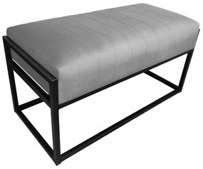 Ławka KAYA LOFT MG17 pufa podnóżek metal