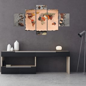 Obraz - Przyprawy świata (125x70 cm)