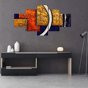 Obraz abstrakcji (125x70 cm)