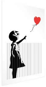 Plakat Pocięty Banksy 21x30 cm bez ramy z marginesem ARTGEIST B