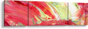 Obraz abstrakcji - malarstwo (170x50 cm)