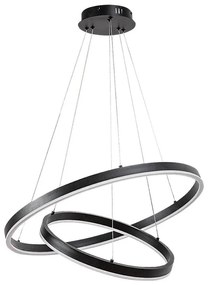 Rabalux 72305 - Ściemnialny żyrandol LED na linkach ISAURE LED/80W/230V 3000-6500K+z pilotem