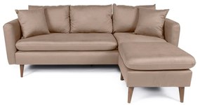 Jasnobrązowa sofa 215 cm Sofia – Balcab Home