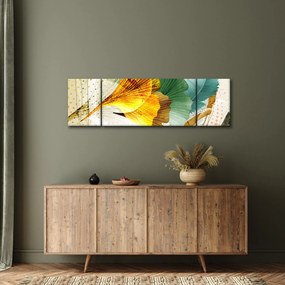 Obraz - Liście (170x50 cm)