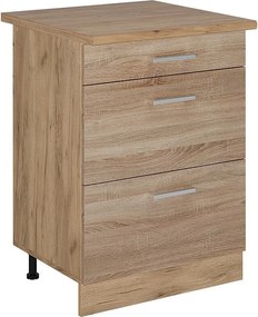 Szafka dolna do kuchni sonoma 60x60x81.6 r-line