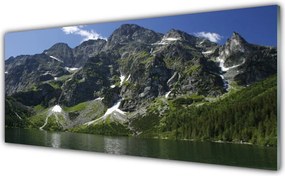 Panel nad blat kuchenny Panorama Alpejskiej Natury