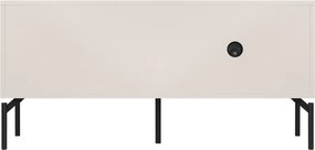 Szarobeżowa szafka pod TV 116x55x42 cm Met Mini – noo.ma