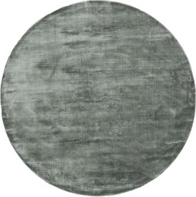 Zielony dywan Nela A o okrągłym kształcie