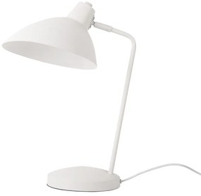Biała lampa stołowa z metalowym kloszem (wysokość 49 cm) Casque – Leitmotiv