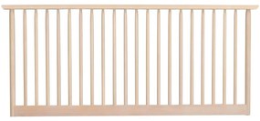 Naturalny zagłówek z litego drewna dębowego 194x84 cm Riggins – Rowico