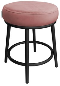 Taboret Ben noga metalowa czarna MG58