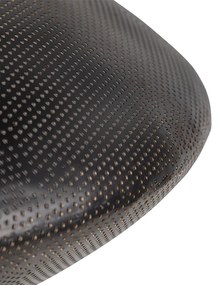 Orientalna lampa wisząca czarna ze złotem 60 cm - Radiance