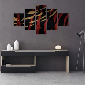 Obraz abstrakcji (125x70 cm)