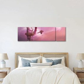 Obraz - Wróżka na pływającej wyspie (170x50 cm)