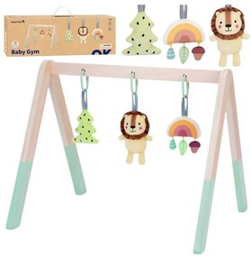 Tooky toy baby gym stojak edukacyjny gimnastyczny 3 zawieszki