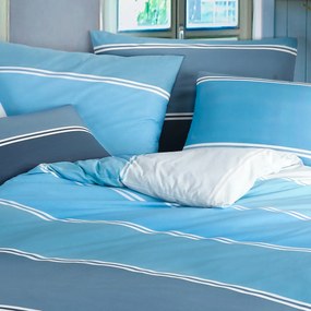 4Home Pościel bawełniana Ocean, 220 x 200 cm, 2 szt. 70 x 90 cm