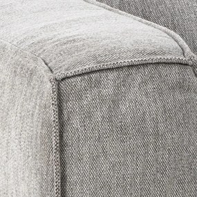 Jasnoszara sofa modułowa Bonami Selection Fairfield, 282 cm