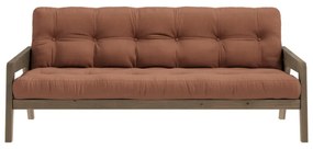 Pomarańczowa rozkładana sofa 204 cm Grab – Karup Design