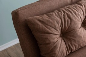 Sofa rozkładana Sando 2 jasny brąz