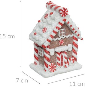 Ozdobny domek z piernika, 15 cm