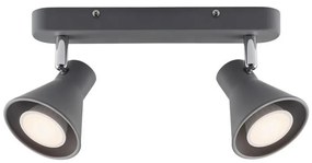 Nordlux - Oprawa punktowa EIK 2xGU10/35W/230V szara