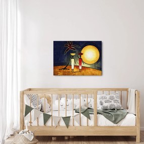 Obraz starożytnego obrazu (70x50 cm)
