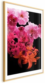 Plakat Wiosenne nasycenie 29,7x42 cm z ramą złotą z marginesem ARTGEIST B