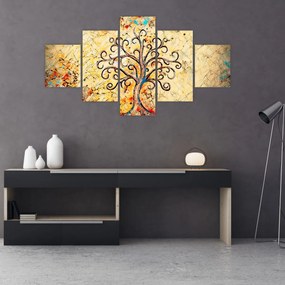 Obraz - Mozaika drzewo życia (125x70 cm)