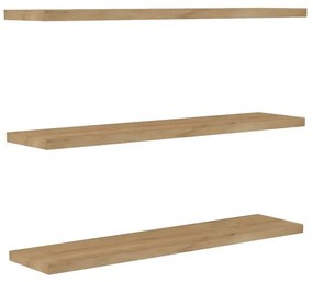 Półka w dekorze dębu zestaw 3 szt. Boss – Kalune Design
