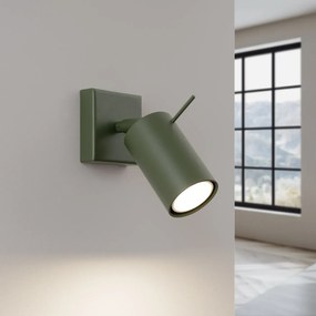 Kinkiet RING zielony oliwkowy SOLLUX  LIGHTING