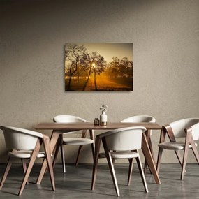 Obraz na szkle - Wschód słońca (70x50 cm)