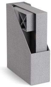 Kartonowe organizery zestaw 4 szt. Hugo Canvas Paper Laminate – Bigso