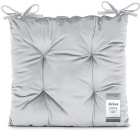 Aksamitna poduszka na krzesło 40x40 cm Aleksa – Restilo