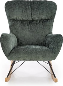 Nowoczesny fotel bujany Castro Halmar